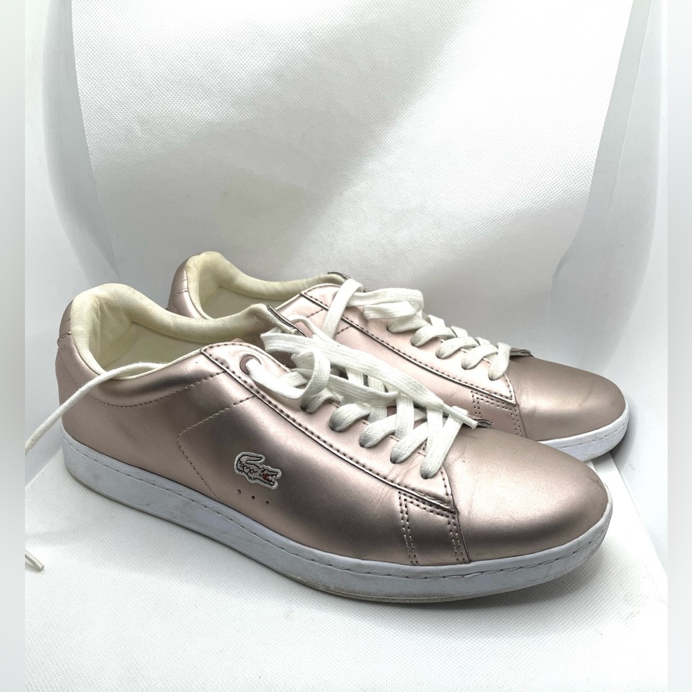 Lacoste Womens CARNABY EVO 117 3 SPW, LT Pink - US Sz 8